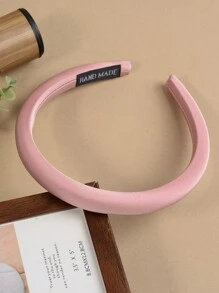 1/3/4件組 女款時尚優雅緞面純色寬邊髮箍，適合派對、正式禮服、聚會，髮帶髮飾 - 彩色 - 查看 8