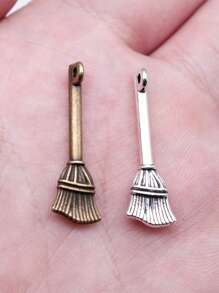 20 件 27x10 毫米吊坠扫帚巫师扫帚饰品吊坠适用于珠宝制作魔术师扫帚吊坠 - 掃把 - 查看 1