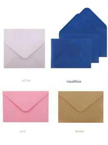 10 Stücke/20 Stücke/30 Stücke Geschenkkarten Umschläge, Mini Kleine Umschläge farbig, kleine Tasche Umschläge, Papier Visitenkarten Umschläge, zufällige Einfarbig, Größe 4.06*3.15", geeignet zum Aufbewahren von kleinen Notizen, Visitenkarten, perfekt für Feste, Hochzeiten, Partys, Geburtstage und Bankette - Verschiedenfarbig - Übersicht 9