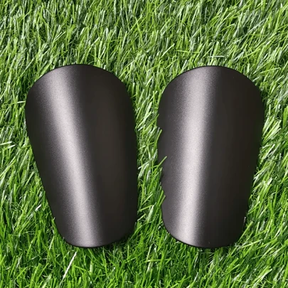 1 Pair Mini Football Shin Guards And 1 Pair Sports Socks - Professional Football Protective Gear, Suitable For Sports Events, Outdoor Activities And Fitness