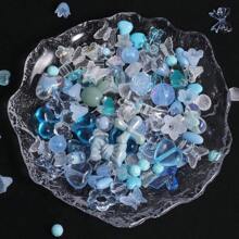 50g Forma de corazón Y2K Resina DIY Cuentas Collar hecho a mano Pulsera Colgante con cuentas para Hacer joyería Cadena de teléfono Accesorios Día de San Valentín - Cuenta de resina - Ver 12