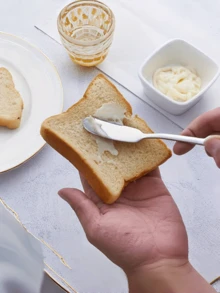 2 件不锈钢黄油刀、奶酪刨丝器、罐子刮刀、金属罐头刮刀、黄油刮刀、厨房黄油刮刀、多功能黄油刀、厨房小工具、厨具圣诞礼物 - 不銹鋼黃油刀 - 查看 4