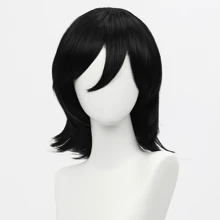 Pelucas cortas rizadas de colores, peluca de corte pixie, pelucas pixie cortas para mujeres, peluca de cabello corto negro rizado y ondulado natural sintético, peluca para disfraz - Multicolor - Ver 13