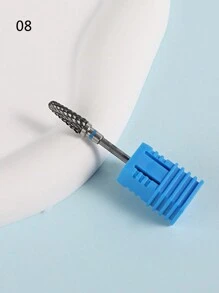 1pc Tungsten Steel Nail Drill Bit For Grinding Removing Gel Polish, Acrylics And Cuticle Accessories Pedicure Burr Tools