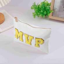 Túi đựng đồ trang điểm cá nhân | Quà tặng cầu hôn cho phù dâu | Quà tặng cho mẹ Túi đựng mỹ phẩm có tên tùy chỉnh dành cho phụ nữ | Quà tặng phù dâu danh dự cho tiệc cưới, Túi đựng đồ trang điểm, Phụ kiện du lịch, Vật dụng cho chuyến đi chơi mùa hè - Nhiều màu - Xem 5