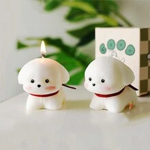 1 nến sáp thơm hình mèo/chó tiên dễ thương, nến thơm, máy khuếch tán hương thơm xung quanh nến trang trí thủ công, trang trí phòng, quà tặng - Nhiều màu - Xem 5