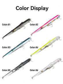 Kingdom Sinking Floating Fishing Lures Pencil Hard Wobblers Artificial Baits 11g 13g 30g 40g Fishing Accessories Saltwater Lures - 02 - View 7