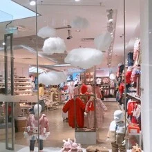 1pc Wedding Decorations, Clouds, Scenes, Stage Decorations, Props, Clouds, Window Displays, Simulated White Clouds, Hanging Decorations, Room Charms,Home Decor ,Room Decor,Wall Decor Gifts Birthday Graduation - White - View 6