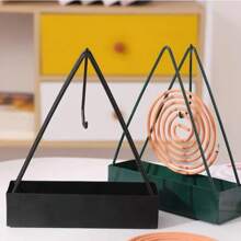 Giá đỡ cuộn chống muỗi hình tam giác - Màu sắc nhẹ nhàng, có thể treo mà không bị rò rỉ bụi - nhiều màu - Xem 1