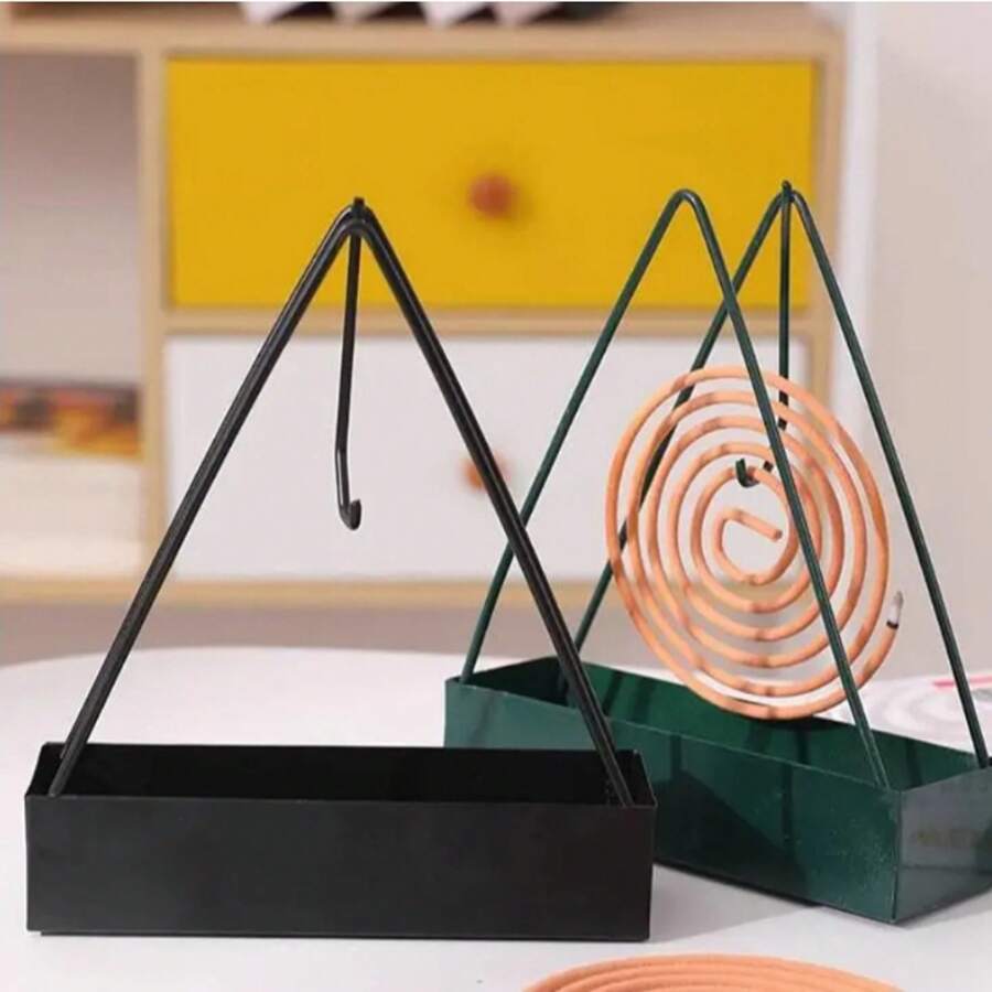 Giá đỡ cuộn chống muỗi hình tam giác - Màu sắc nhẹ nhàng, có thể treo mà không bị rò rỉ bụi - nhiều màu - Xem 1