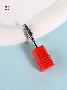 1pc Tungsten Steel Nail Drill Bit For Grinding Removing Gel Polish, Acrylics And Cuticle Accessories Pedicure Burr Tools