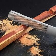 1pc 4-Way Wood Rasp File Hand Set - Sharpens Wood And Metal With Ease - Premium Metal Construction For Durability And Long-Lasting Performance - Multicolor - View 6