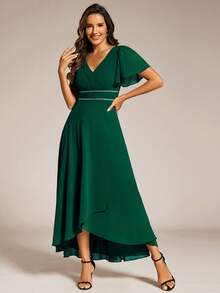 EVERPRETTY Bridesmaid Dresses - Dark Green - View 4