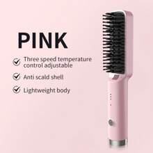 二合一直发梳 - 迷你、紧凑、适合旅行的设计，适合干湿造型。便携式拉直和卷发器，带可调节温度控制。母亲节或任何场合的完美礼物。可用作直发器、卷发器、平板夹、卷发器、卷发棒、直发器、直发器和卷发器、直发器和卷发器、直发器和卷发器。 - 美規A型插(110-127V) - 查看 10