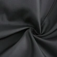 女士黑色PU皮夹克，带拉链细节，短款长袖衬衫领夹克 - 黑色 - 查看 5