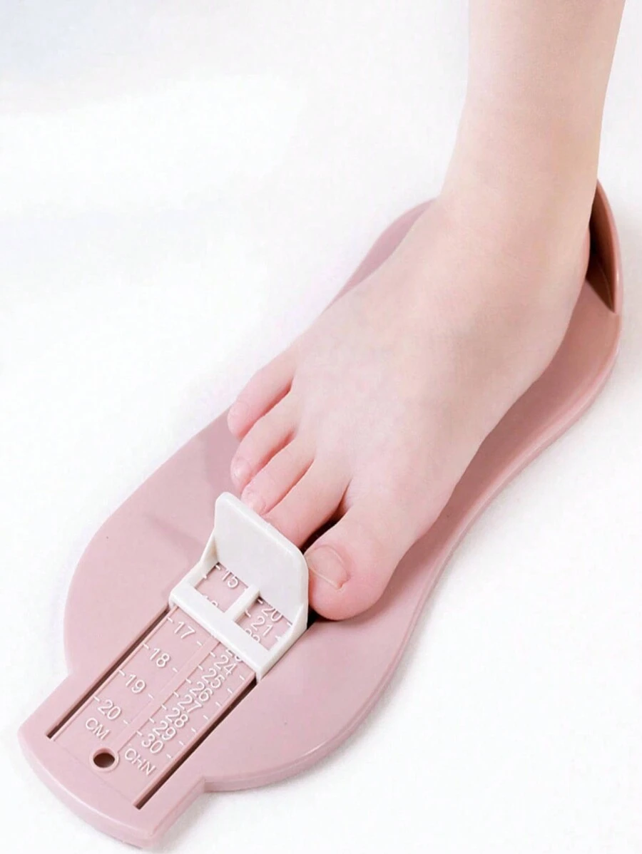 1pc Home Kids Foot Measuring Ruler, Baby Foot Length Measurer For Shoe Buying - Multicolor - View 1
