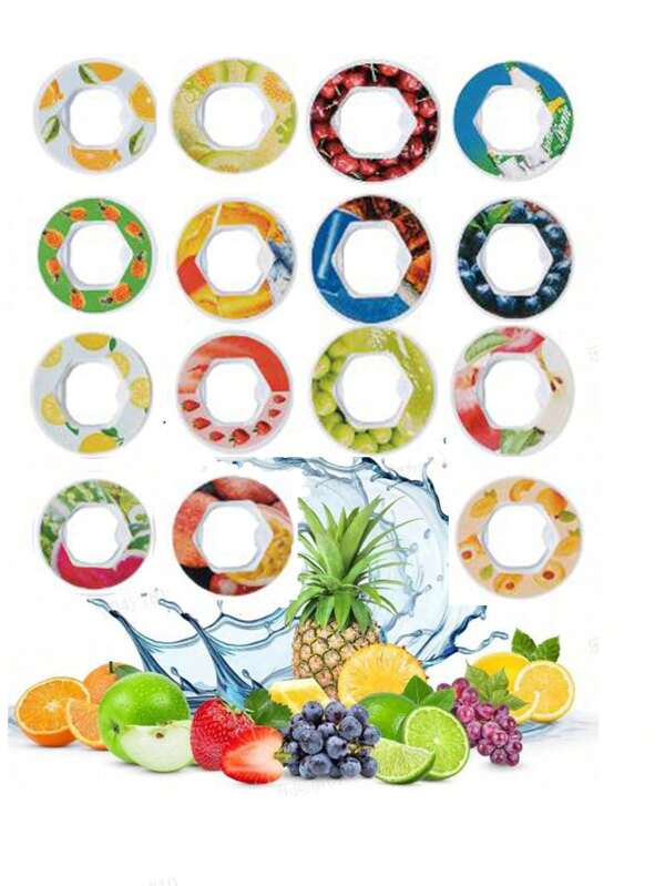 20/10/5 Pcs Flavour Pods Pack For Air Water Flavour Pods Pack Pod Set Pack Fruit Scented Pod Flavour Pods Scented For Flavouring Sugar-Free, Calorie-Free, Fruit-Scented