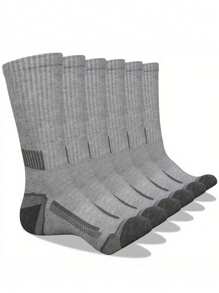9pairs Men Spring/Autumn Comfortable Mid-Calf Socks