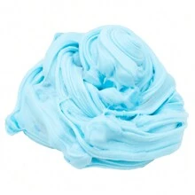 Kit de slime de helado de oso azul DIY - Divertidos complementos para slime, slime pre-hecho para manualidades creativas, juguete de barro súper suave - Azul - Ver 6