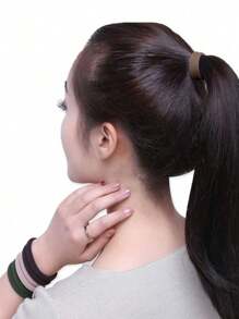 100 件/包极简主义风格女士发带，高弹力，适合日常使用，发卷，无热卷发，卷发器，理发沙龙美发产品和配件，美容旅行必需品，返校，旅行度假必需品，女士发饰，卷发器，卷发刷，滚筒，卷发产品，卷发器，卷发滚筒，卷发，卷发工具，卷发，卷发，卷发器，卷发滚筒，无热卷发，无热卷发，滚筒，卷发器，卷发产品，卷发，卷发滚筒，卷发工具，无热卷发器，头发，配饰，美发产品，美发工具，美发用品，护发，卷发刷，理发师，理发配件，美发设备，无热波浪，旅行必需品，旅行必需品，发型，美发 - 彩色 - 查看 5