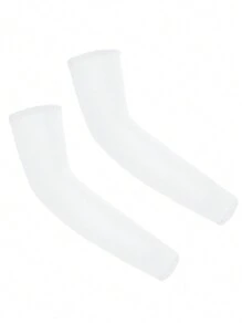 1 Pair Kids Sun Protection Arm Sleeves, Summer Thin Design - Multicolor - View 3