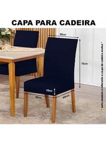 Chair Covers - Bleu marine - Voir 5