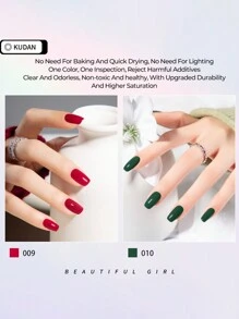 1瓶/10毫升，2024 New Realm 卡其色指甲油，水性可撕拉指甲油，无需烘烤，快干，可撕拉式夏季指甲油 - 适合女性和夏季指甲 - 卡其色 - 查看 5