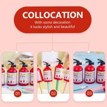 4pcs Creative Fire Extinguisher Shaped Pencil Sharpener, Ideal For Study Rewards And Birthday Gifts, Children's Day And Back-To-School Gifts