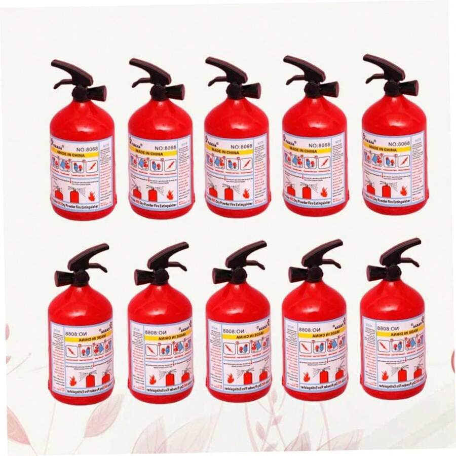 4pcs Creative Fire Extinguisher Shaped Pencil Sharpener, Ideal For Study Rewards And Birthday Gifts, Children's Day And Back-To-School Gifts