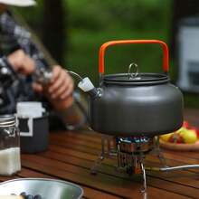 3-Core Burner Camping Stove With Fuel Canister Adapter, Portable Collapsible Camp Stove Set, Folding Windshield And Storage Case For Outdoor Backpacking Hiking Picnic - As Shown - View 7