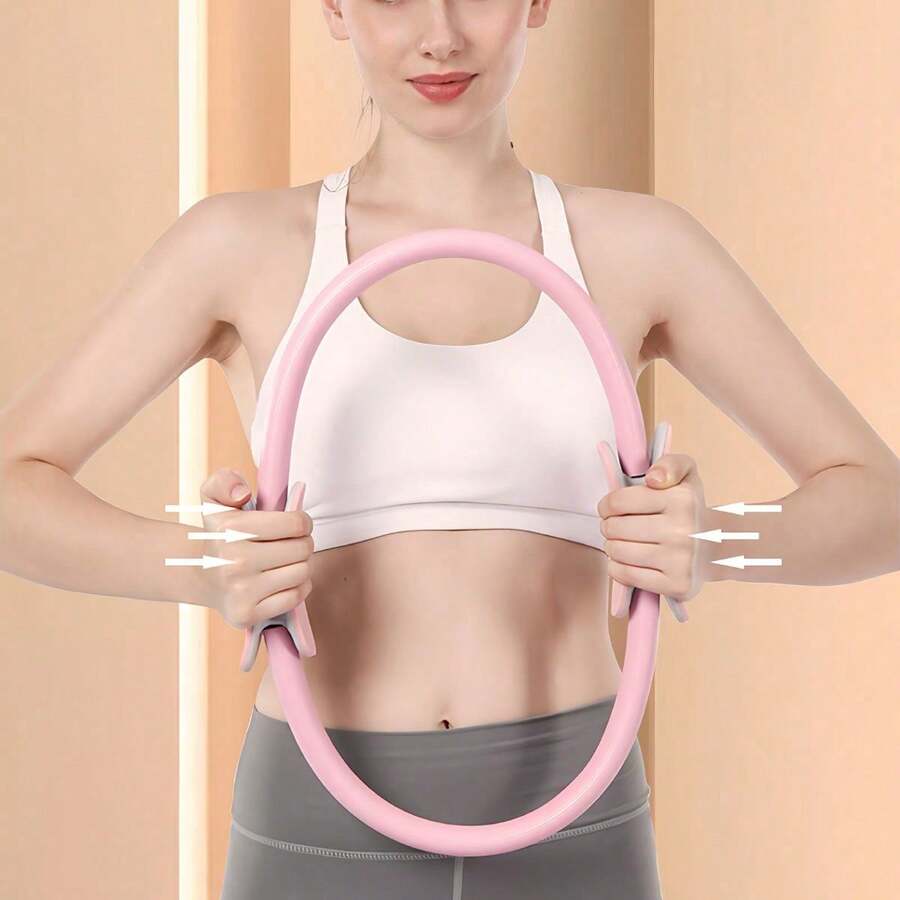 1 件终极瑜伽普拉提健身圈，用于大腿训练、塑身、肌肉锻炼 - 轻松实现您的健身目标！ - 彩色 - 查看 1