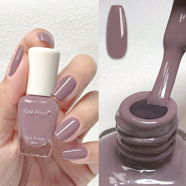 1pc 0.28fl.0z Nail Polish Water-Based Peel Off Nail Polish Odorless Fast-Drying Nail Polish, No Need To Bake, Suitable For Daily Nail Decor, Multicolor Optional, For Daily Use