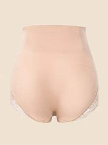 Shapewear voor dames Tummy Control Naadloze Body Shaper met sexy kant midden taille slipje ondergoed