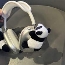 Telefonfodral 1 st Söt Panda Bow Design Skyddsfodral Kompatibel med Apple AirPods Max hörlurar - Multifärgad - Visa 11
