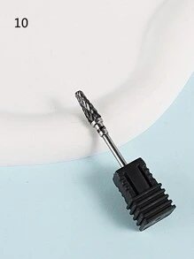 1pc Tungsten Steel Nail Drill Bit For Grinding Removing Gel Polish, Acrylics And Cuticle Accessories Pedicure Burr Tools