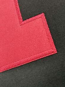 Customized Name & Number Men's Embroidered American Football Jersey - Black - View 6