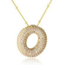 女士首字母项链 金色字母项链 - 金色 - 查看 33