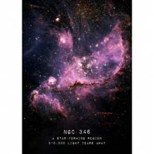 1 pièce Affiche de l'univers, peinture sur canevas d'art mural moderne de la nébuleuse de la Rosette, du trou noir, de la galaxie, décoration murale pour la chambre à coucher, avec cadre en option