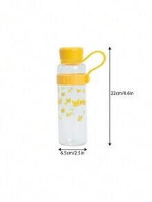 1pc High Quality Transparent Plastic Pig Shaped Water Bottle, Creative Summer Gift - Multicolor - View 9