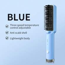 二合一直发梳 - 迷你、紧凑、适合旅行的设计，适合干湿造型。便携式拉直和卷发器，带可调节温度控制。母亲节或任何场合的完美礼物。可用作直发器、卷发器、平板夹、卷发器、卷发棒、直发器、直发器和卷发器、直发器和卷发器、直发器和卷发器。 - 美規A型插(110-127V) - 查看 11