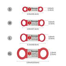 Spersonalizowana medyczna obroża dla psa, wsuwana, emocjonalna zawieszka dla zwierząt domowych, identyfikator - niestandardowy grawerowany identyfikator dla kota - ozdoba obroży dla zwierząt domowych, trwała i stylowa