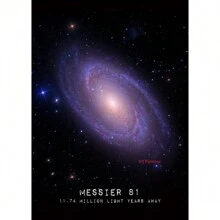 1 pièce Affiche de l'univers, peinture sur canevas d'art mural moderne de la nébuleuse de la Rosette, du trou noir, de la galaxie, décoration murale pour la chambre à coucher, avec cadre en option