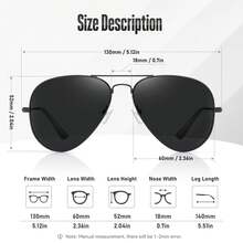 3Pack Classic Aviator Sunglasses For Men Women Driving Sun Glasses Polarized Lens UV Blocking - (3 Pack) Bright Black Gray Tablets + Gold G15 + Gold Tea - View 4