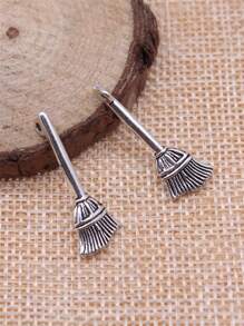 20 件 27x10 毫米吊坠扫帚巫师扫帚饰品吊坠适用于珠宝制作魔术师扫帚吊坠 - 掃把 - 查看 3