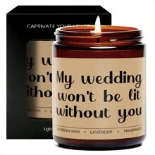 Wedding Gift Creativity, Suitable For Bridesmaids, Chief Bridesmaids, Proposal Groomsmen, Guests, Best Friends, Engagement, Bachelor Parties, Bridal Gift Parties And Other Occasions. Cute, Friendly, Novel, Interesting And Unique Small Gifts, Essential Items, Scented Candles, Festival, Holiday, Autumn And Winter, Holiday, Festival, Room Decoration, Birthday, Graduation Gifts - Multicolor - View 4