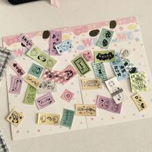 可爱约 30 片标签贴纸手机壳日记装饰贴纸返校季 - Color - 查看 6