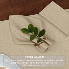Cloth Napkins Set Of 6, 18x18 Reusable Napkins Cloth Washable, Soft & Durable Table Napkins, Poly Cotton Fabric Dinner Napkins For Parties - Honey - View 4