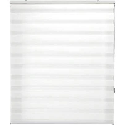Ecommerc3 Cortina de rolo personalizada noite e dia tamanho 65x180 - Tecido cego noite e dia tamanho 62x175 - cortina noite e dia fácil instalação bege