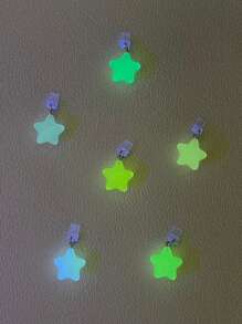 Simple And Cute Luminous Five-Pointed Star Shaped Dust Plug For Mobile Phones And IPads Charging Port - Multicolor - View 2
