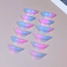 6 Pairs Eyelash Lift & Perming Pads - 6 Sizes, Reusable, Soft & Stretchy, Easy To Use, Ideal For All Lash Lengths, Perfect For Salons & Diy